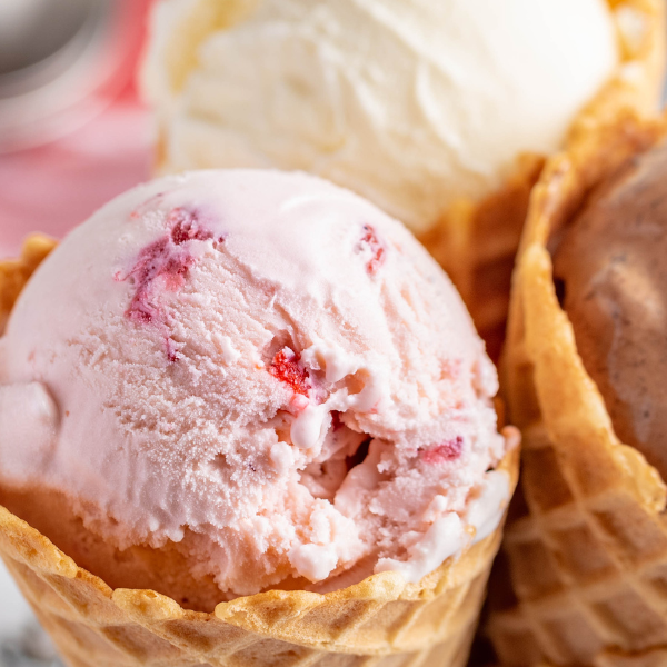 AMF Ice Cream Banner.